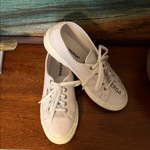 Superga Women's Classic White Sneakers